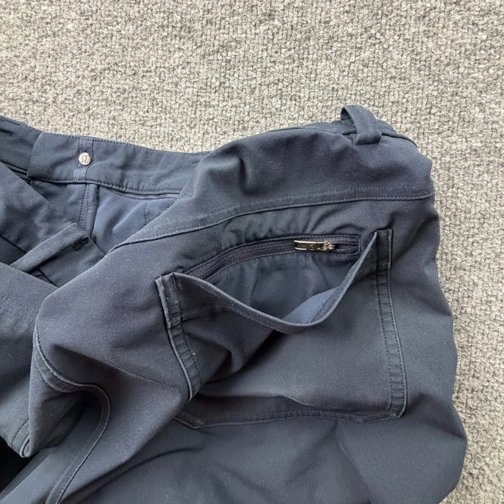 Lululemon ABC Classic Fit Pants‎ 34x31 Navy Warpstreme 5 Pocket
